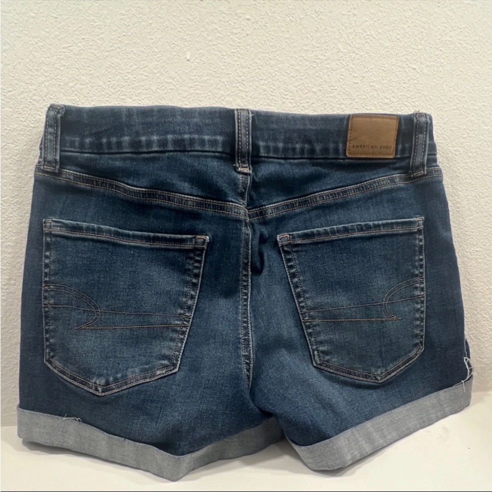 American Eagle Outfitters Dark Blue Jean Shorts